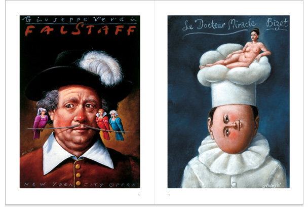 Rafal Olbinski. Paintings & Posters catalog pages